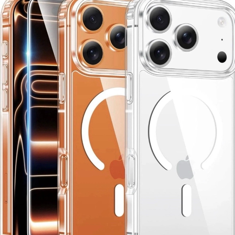 iPhone 17 Pro max Clear Case Magnetic